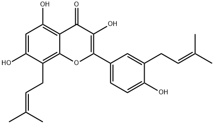 Broussoflavonol F  Structure